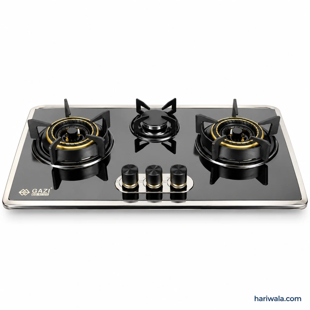 Gazi Smiss Gas Stove – EG-B712S with FFD