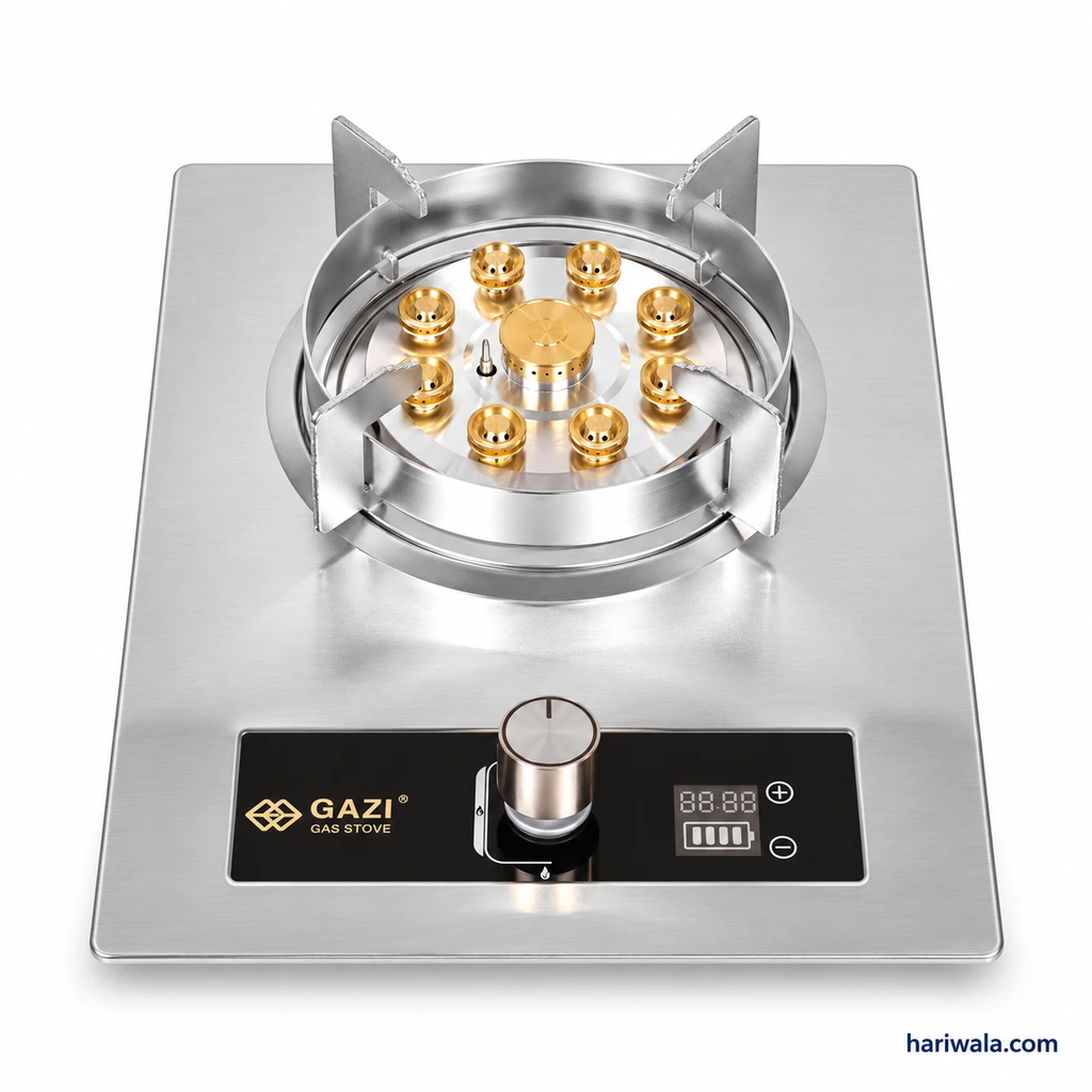 Gazi Smiss Stainless Steel Gas Stove TG-8801MD9 with FFD