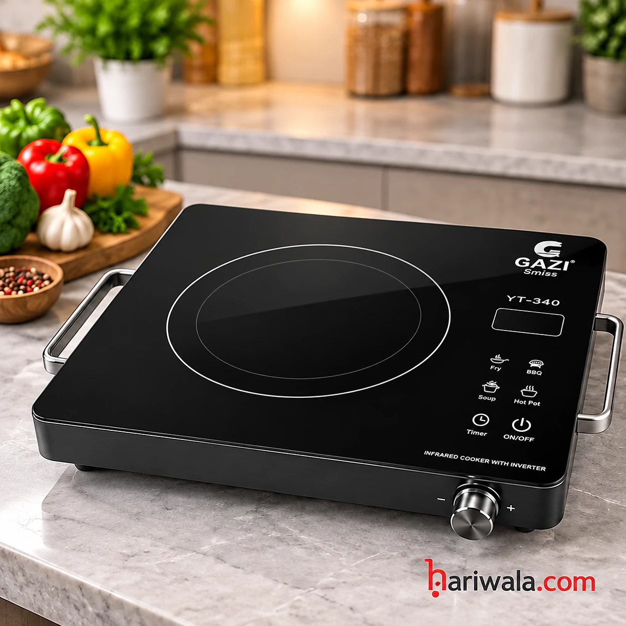 Gazi Smiss Infrared Cooker YT-340 2200W with Inverter