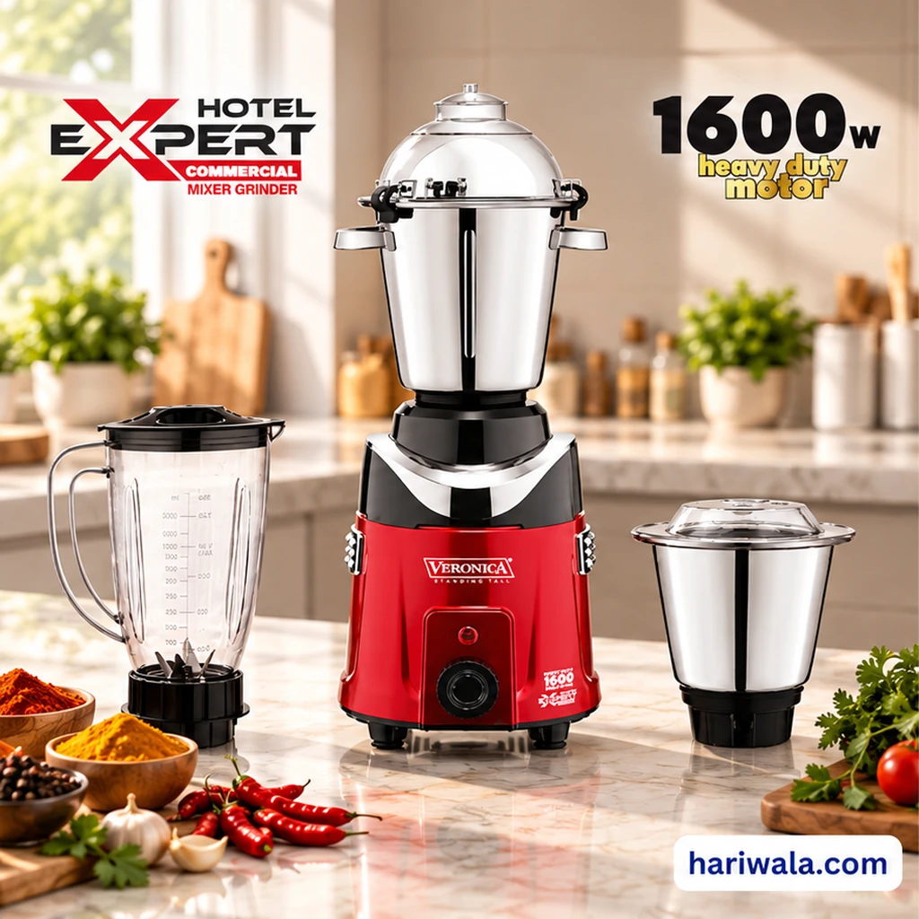 Veronica Hotel Expert Commercial Mixer Grinder – 1600W