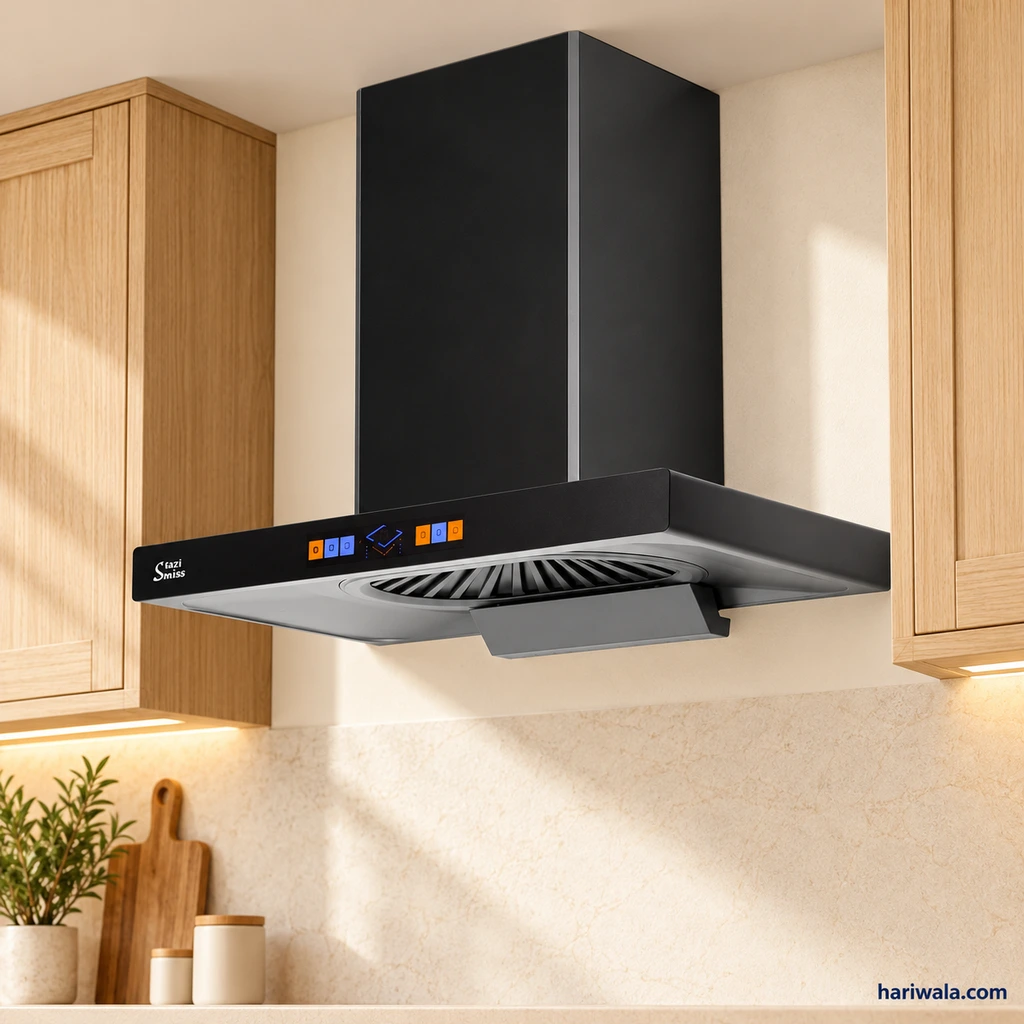 Gazi Smiss Kitchen Hood EH-T902 with Heat Auto Clean