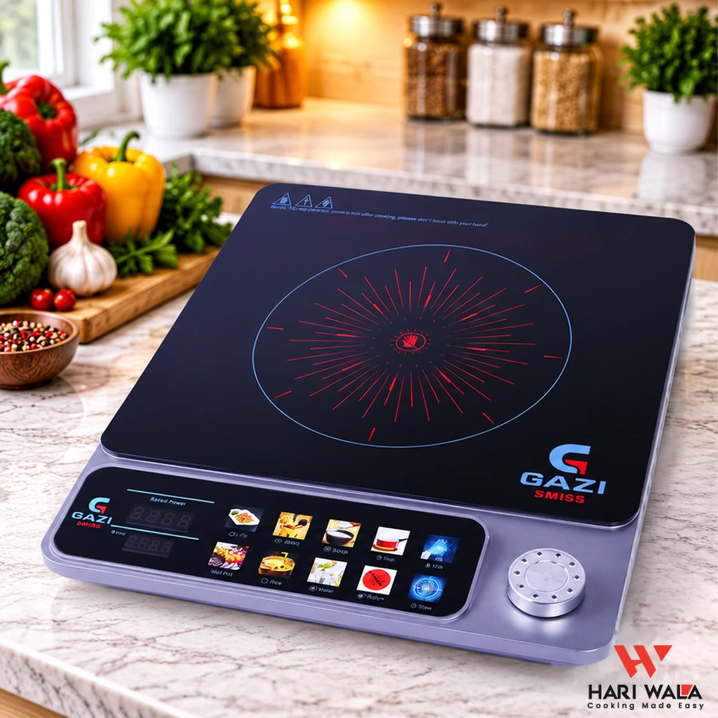 Gazi Smiss Infrared Cooker IF-HL02 2200W with Stainless Steel Body