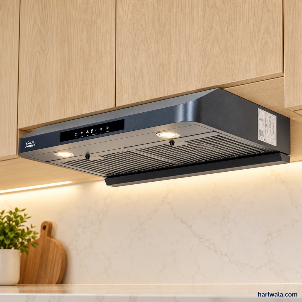Gazi Smiss Kitchen Hood EH-F752 with Heat Auto Clean