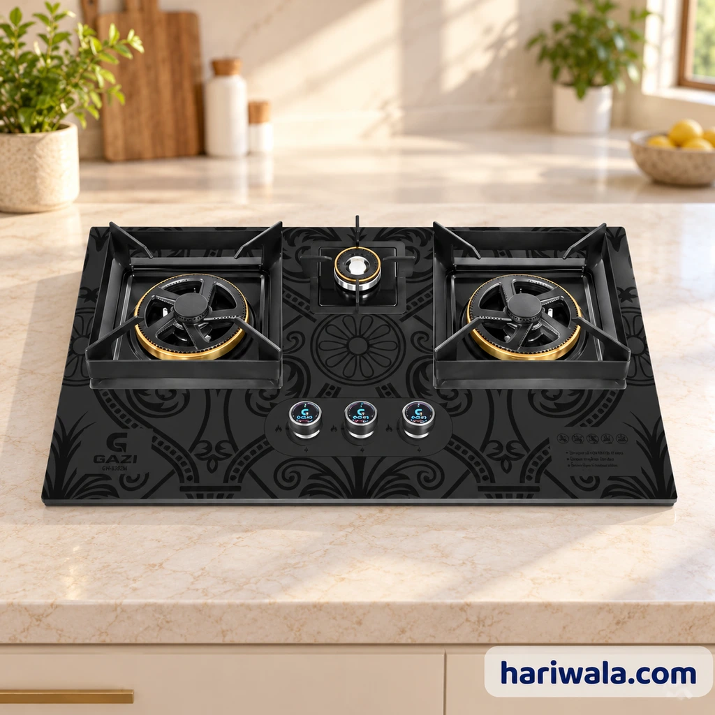 Gazi Smiss Gas Stove – GH-8302M