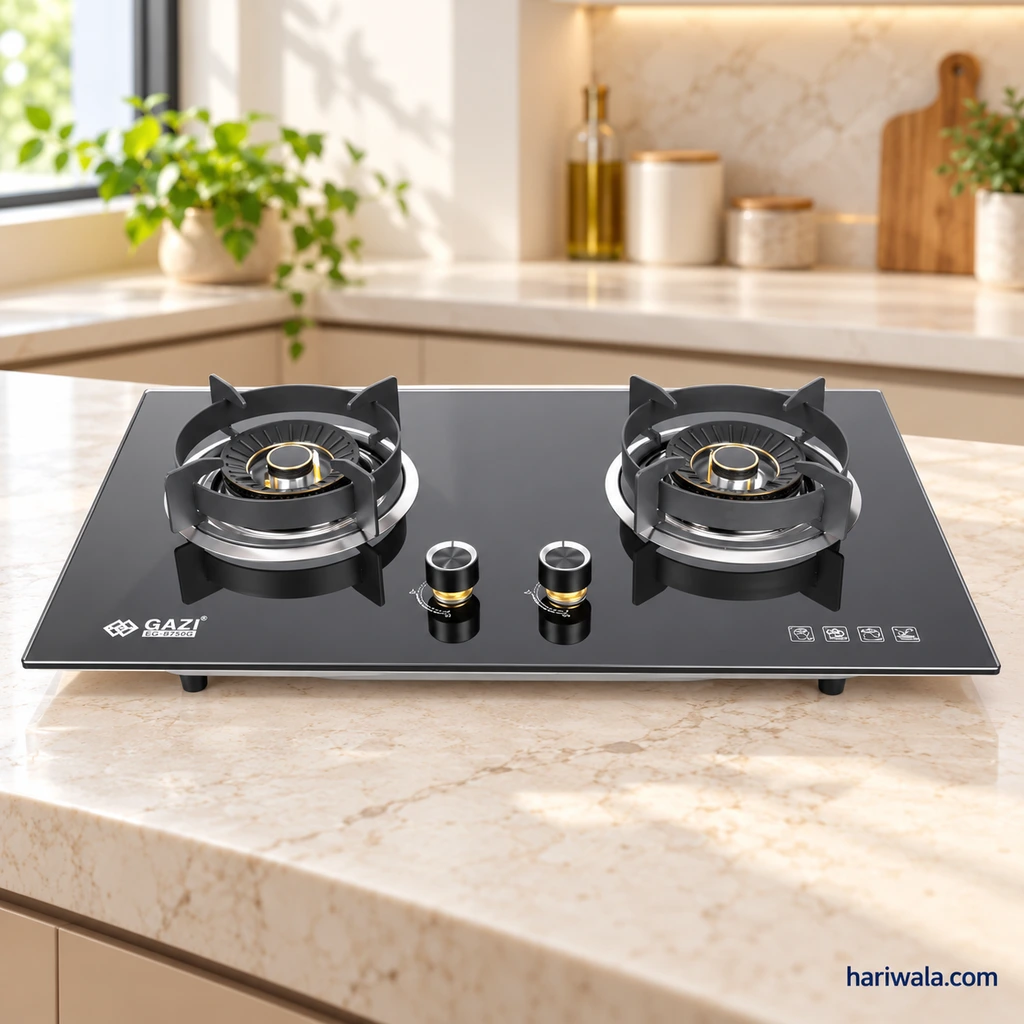 Gazi Smiss Gas Stove EG-B750G with FFD