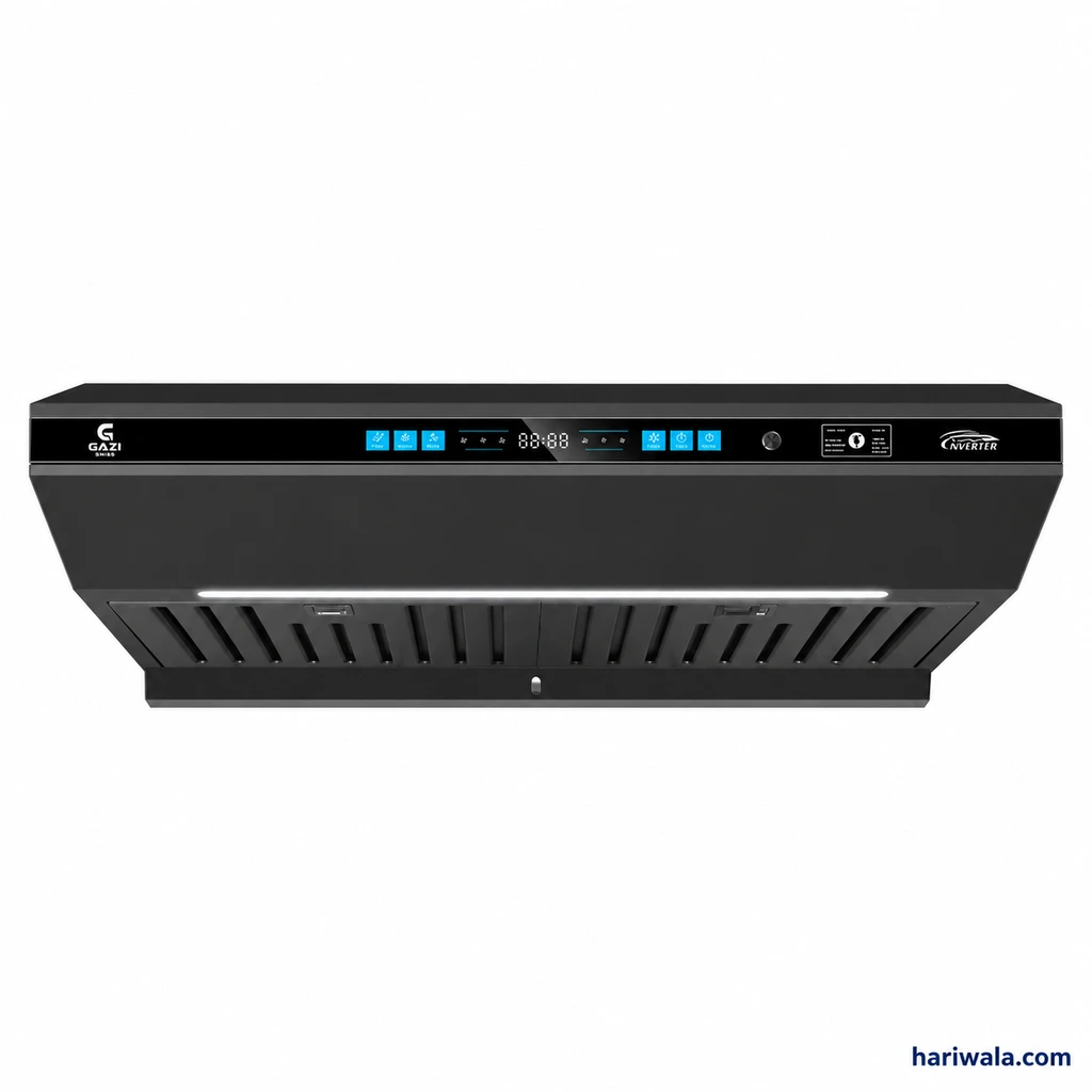 Gazi Smiss Kitchen Hood HY-716BV with Hand Motion Sensor and Touch Switch
