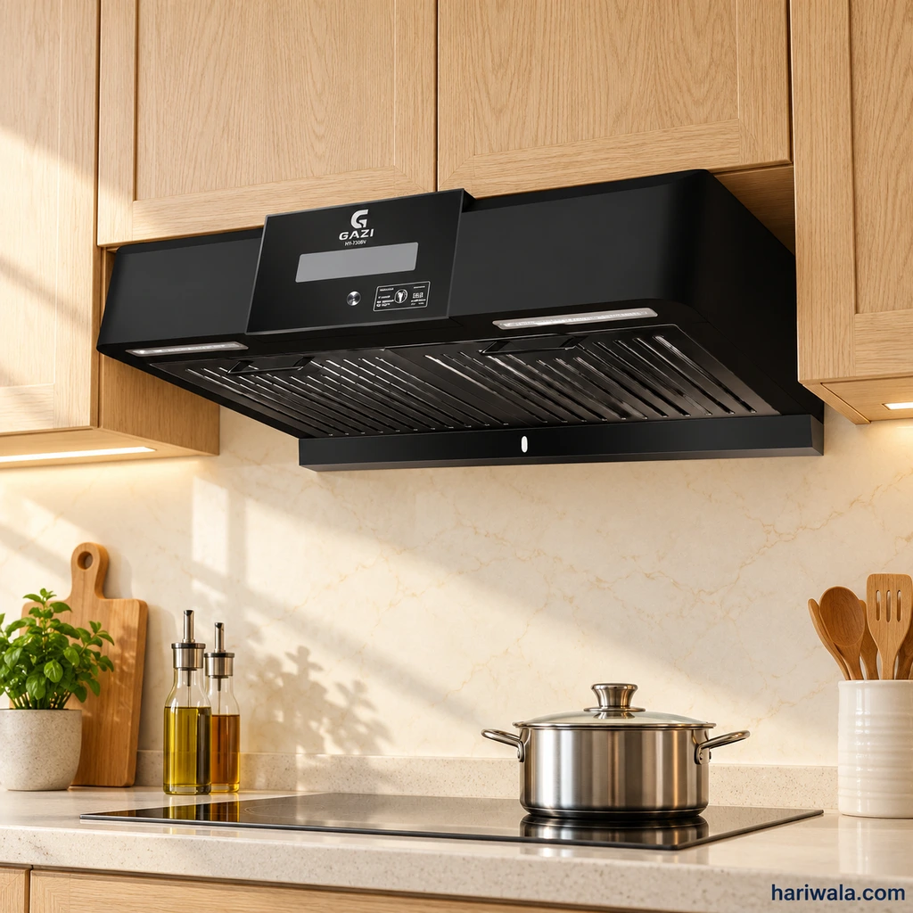 Gazi Smiss Kitchen Hood HY-730BV with Voice Control