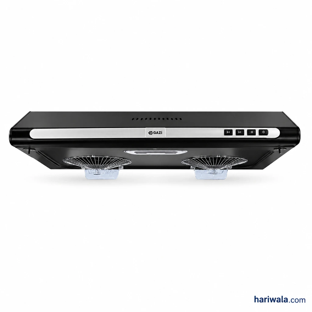 Gazi Smiss Kitchen Hood HY-728CP with Spice Rack