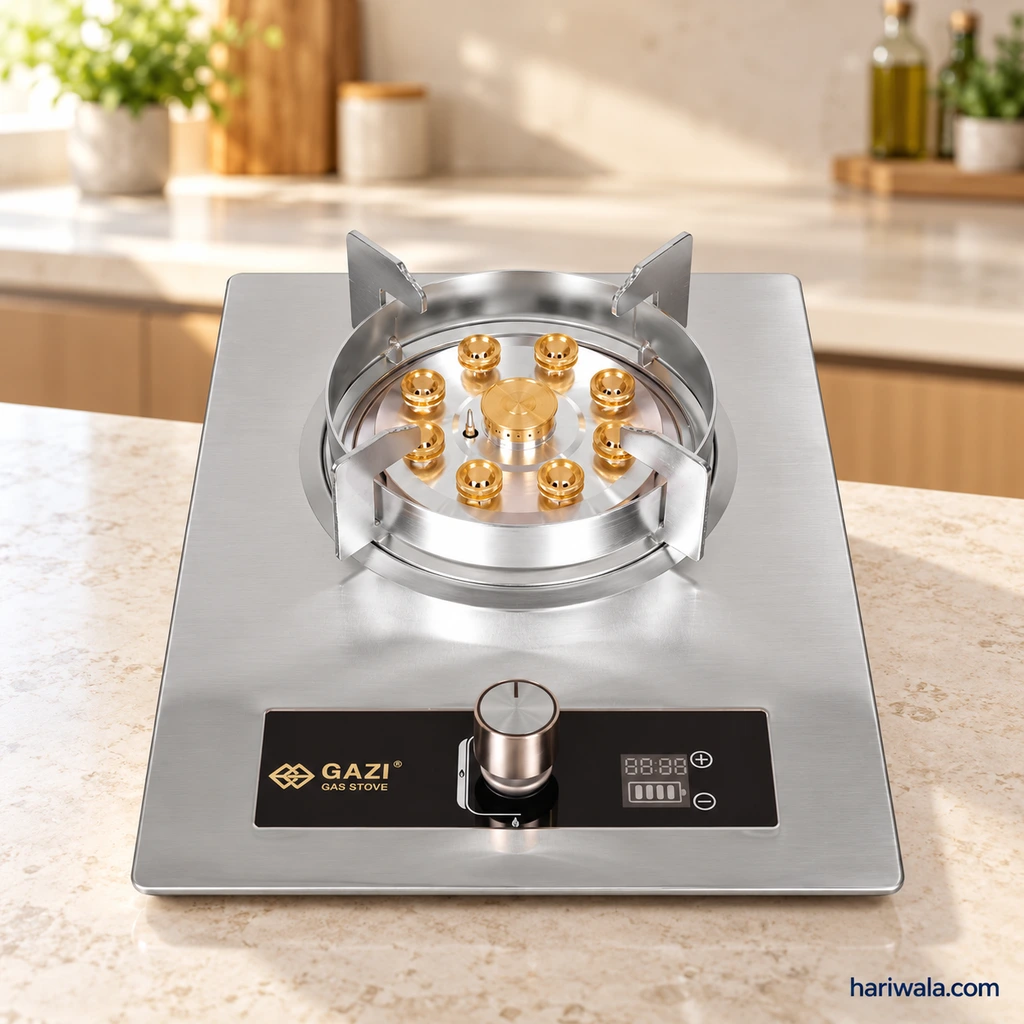 Gazi Smiss Stainless Steel Gas Stove TG-8801MD9 with FFD