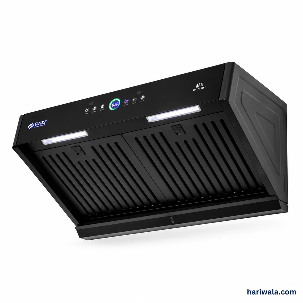 Gazi Smiss Kitchen Hood HY-725BT with Heat Auto Clean