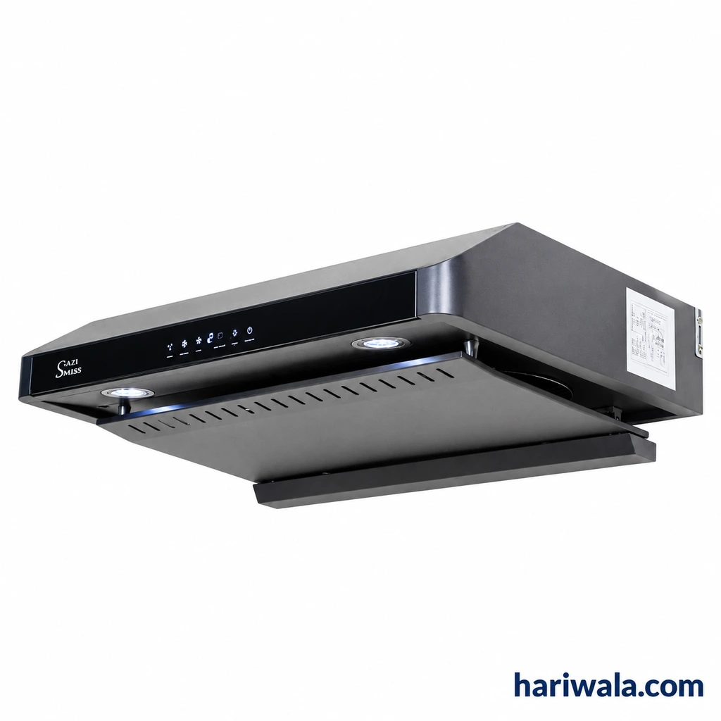 Gazi Smiss Kitchen Hood EH-F751G with Heat Auto Clean