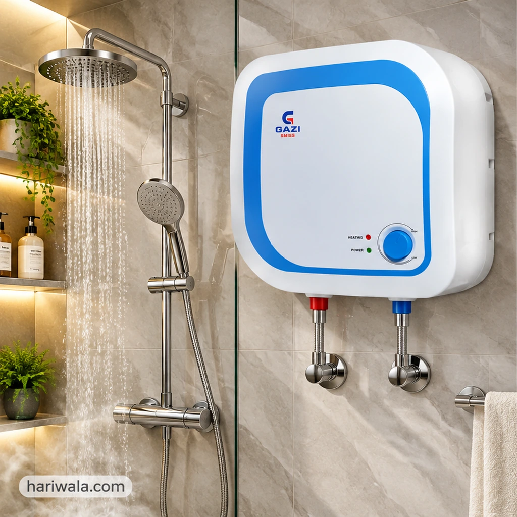 Gazi Smiss Electric Geyser 30CU – 30 Liters, 2000W