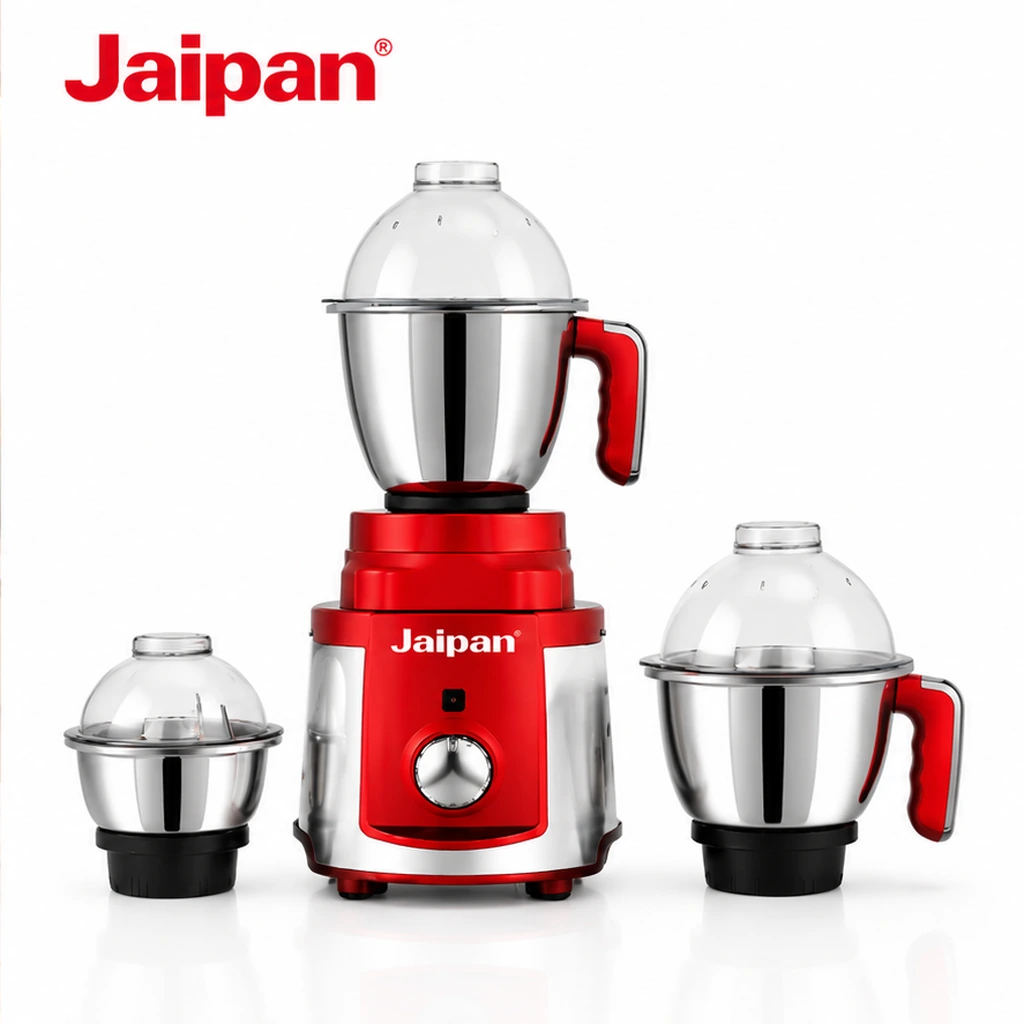 Jaipan SONET Heavy Duty Mixer Grinder with 3 Jars – 1200W