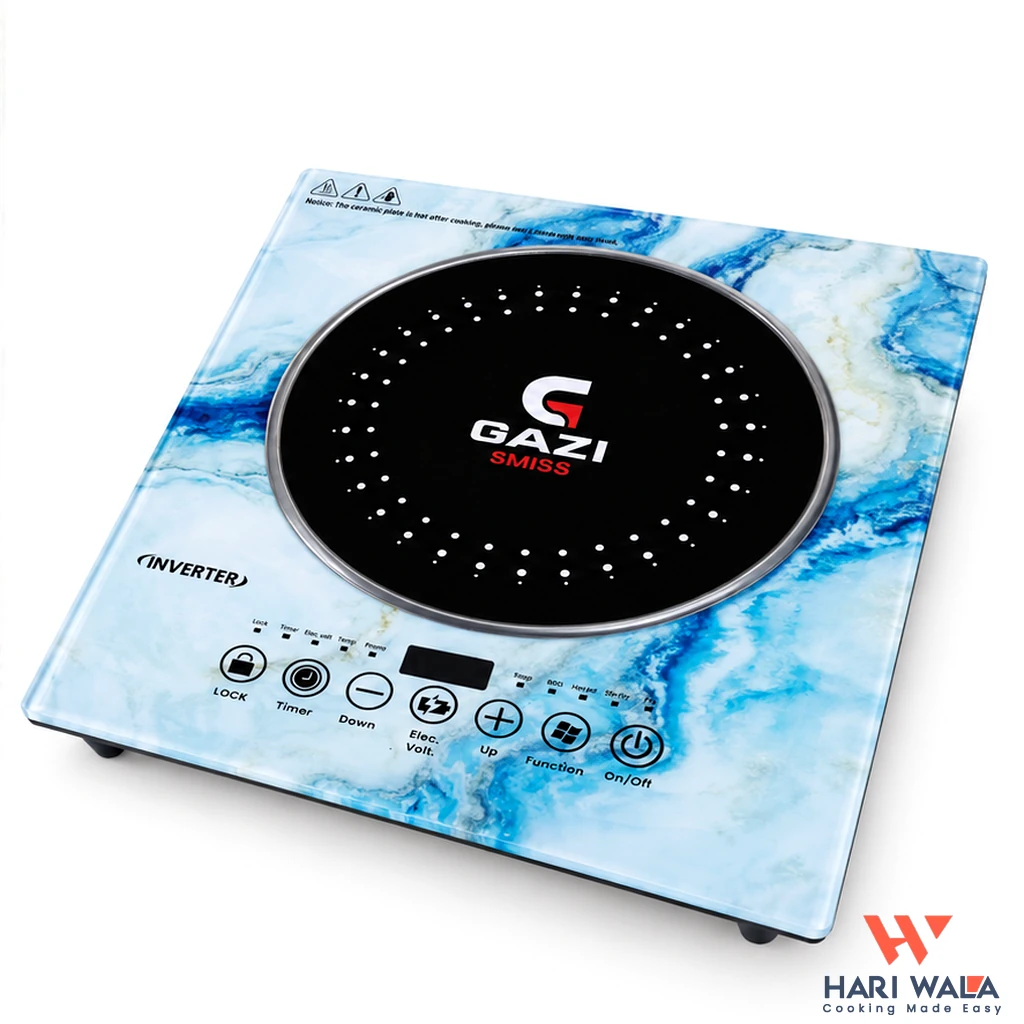 Gazi Smiss Infrared Cooker A-36G 2200W Marble with Inverter