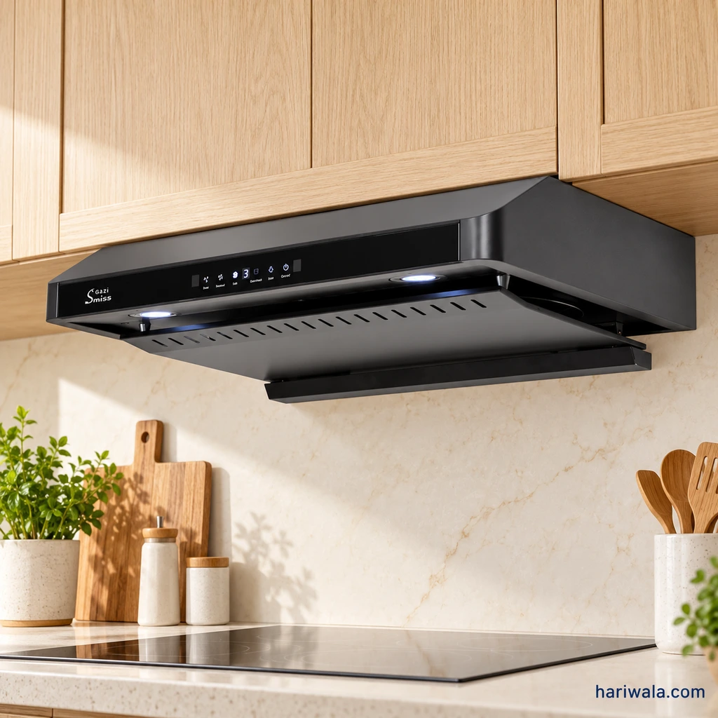 Gazi Smiss Kitchen Hood PRC-765 with Heat Auto Clean