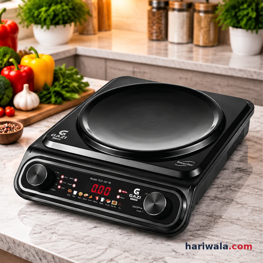 Gazi Smiss Infrared Cooker SCF-101 (YB) 2200W with Inverter