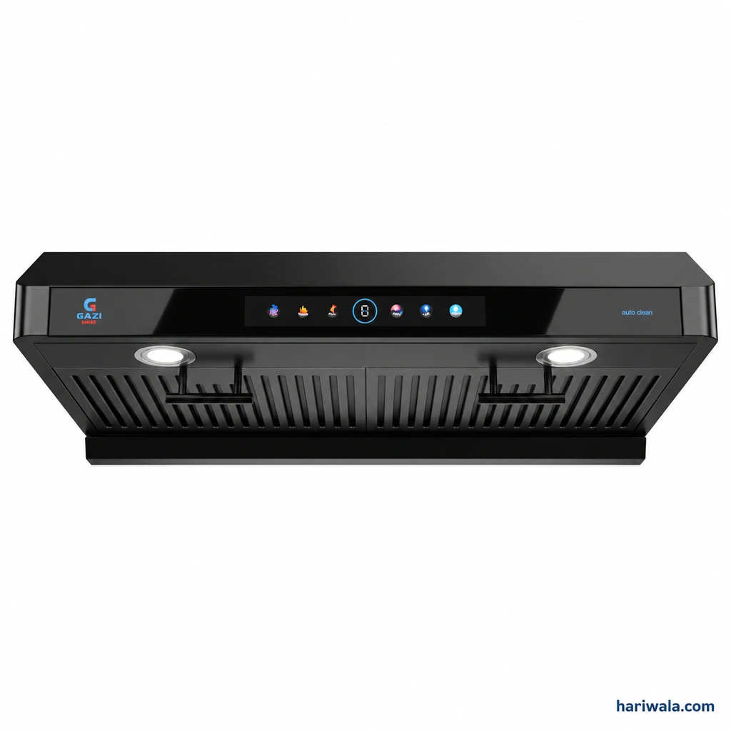 Gazi Smiss Kitchen Hood EH-F752G with Heat Auto Clean