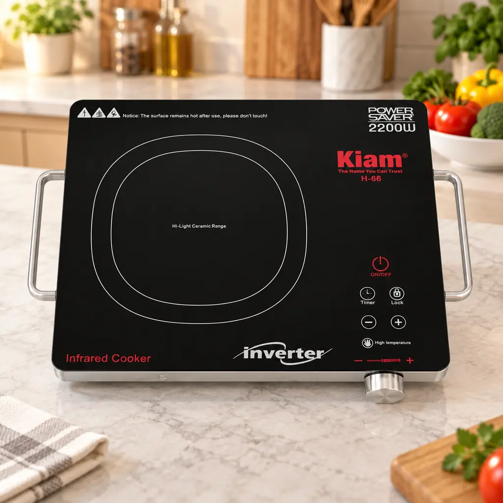 Kiam H-66 Infrared Cooker – 2200W