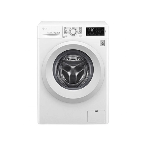 LG 8kg F4J5TNP3W Front Loading Fully Automatic Washing Machine Hari Wala