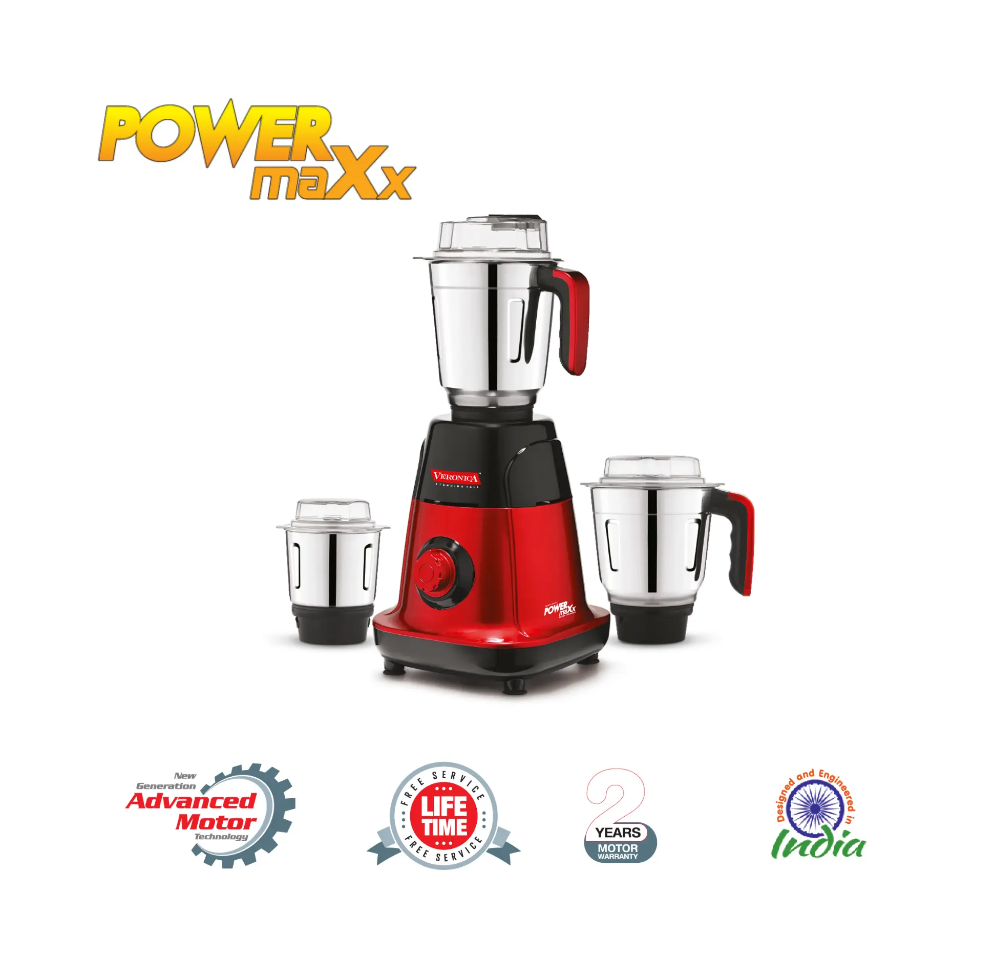 Veronica Mixer Grinder-Power Maxx-1200w